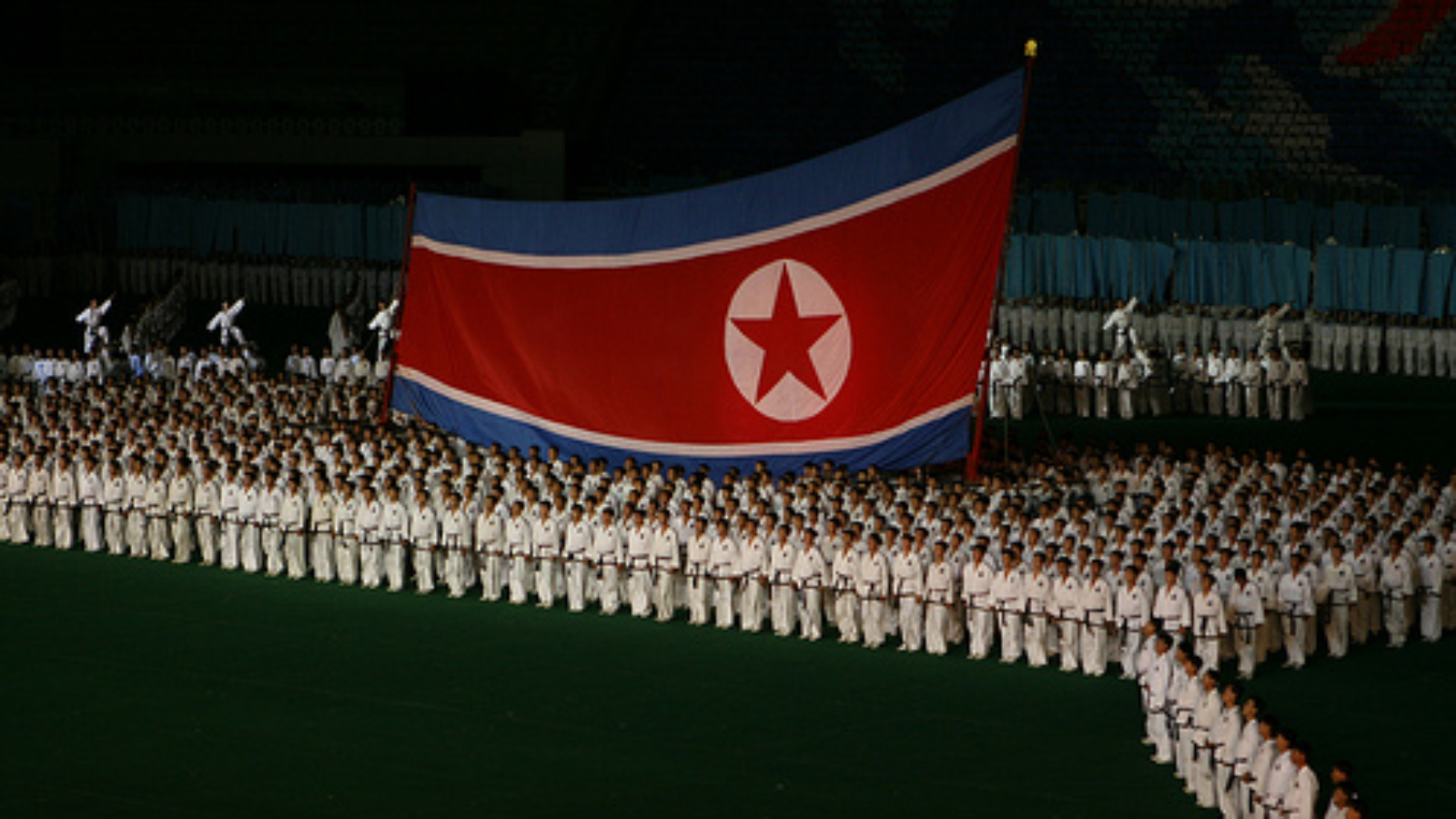 Korea-flag-and-people