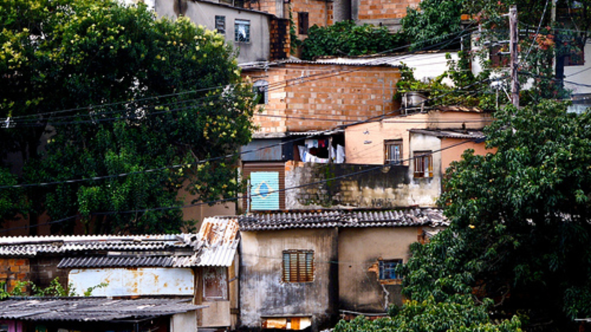 Brazilian favela in Belo Horizante.