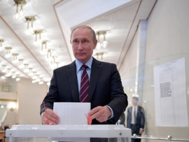 Putin voting